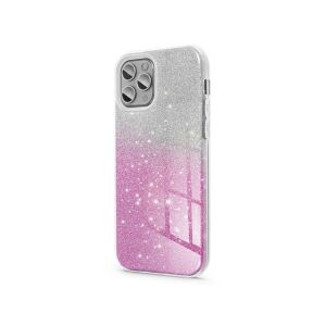 Shining Samsung Galaxy A35 5G case, pink and silver glitter phone cover - Phone Case