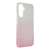 Shining Case for Samsung Galaxy A35 5G, transparent pink and silver glitter phone case