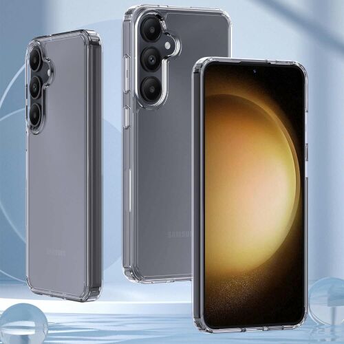 3mk Armor tok Samsung Galaxy S24-hez - Több nézet az átlátszó telefontokról - Telefon