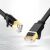 Flaches Netzwerkkabel UGREEN NW106, Ethernet RJ45, Cat.7, STP, 10m, schwarz 91633872