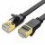 Flaches Netzwerkkabel UGREEN NW106, Ethernet RJ45, Cat.7, STP, 10m, schwarz 91633872