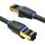 Vention IKABI 3m Cat 8 SFTP network cable, black, 40 Gbps, 2000 MHz bandwidth