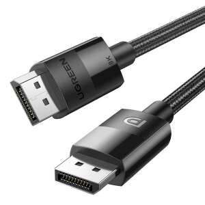 Kabel DisplayPort 1.4 UGREEN 80393 3m, czarny, pleciony, 8K@60Hz, HDR, 32.4Gbps - Ugreen