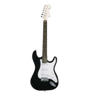 Black electric guitar, Timeless Tools beginner electric guitar set, with amplifier - Guitar