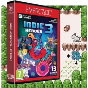 Evercade Indie Heroes Collection 3 game cartridge, 13 games, retro style - Blaze Entertainment