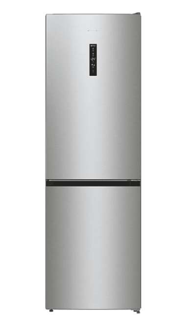 Gorenje NRK619CAXL4 Alulfagyasztós hűtőszekrény, 304L, M:186, No...