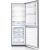 Open Gorenje RK416EPS4 bottom freezer refrigerator interior