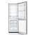 Gorenje RK416EPS4 bottom freezer refrigerator open, showing interior, 230L, silver