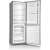 Refrigerator Gorenje RK416EPS4 cu congelator jos, deschis, interior vizibil, 230L, argintiu