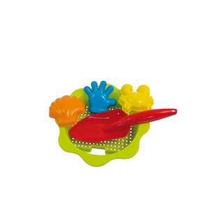 Homokozó szett szitával, lapáttal és formákkal - Szabadtéri játék és felszerelés