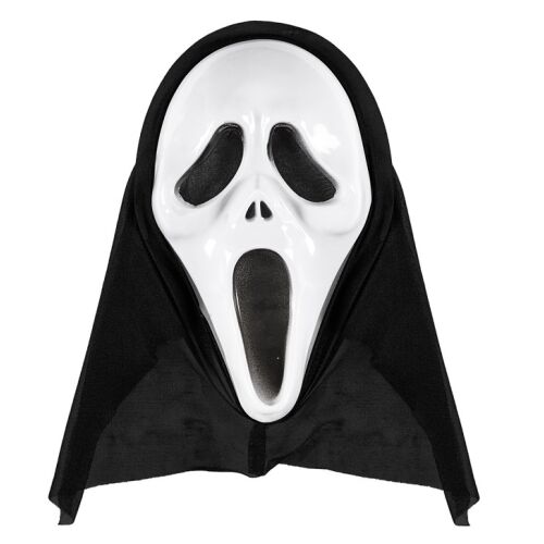 Sikoltó álarc, Halloween jelmez kiegészítő - Widmann