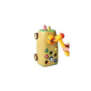 Wooden woodpecker toy with hammer and worms, educational toy for toddlers - Nonbrand Interactive Kids' Toy