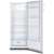 Gorenje R4142PW single door refrigerator, white, open door view, showing shelves and CrispZone drawer