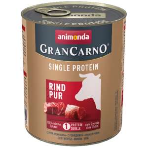 Animonda GranCarno Single Protein Wołowina mokra karma dla psów, puszka 800g - Mokra karma dla psów