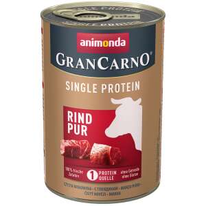 Animonda Grancarno Single Protein Marha Nedves Kutyaeledel, 400g-os doboz - Animonda