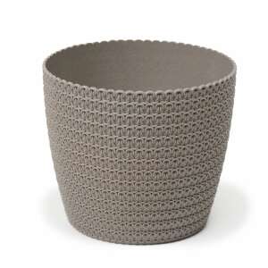 Lamela Jersey ECO Virágcserép - 30 cm - Világosszürke