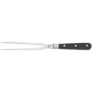 Carl Schmidt Sohn PREMIUM meat fork, 16 cm, black handle - Cutlery