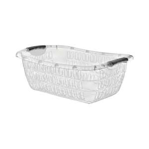 Poly Time Átlátszó Ruháskosár - 25 Literes