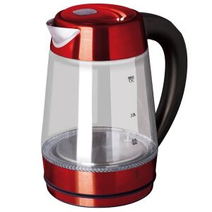 Berlinger Haus Burgundy Metallic Line Električno stakleno kuhalo za vodu 1.7L - Berlinger Haus Kuhalo za vodu