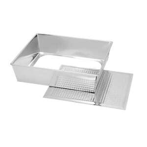 Praktikus Kivehető Aljú Tepsi - 35x24x8 cm