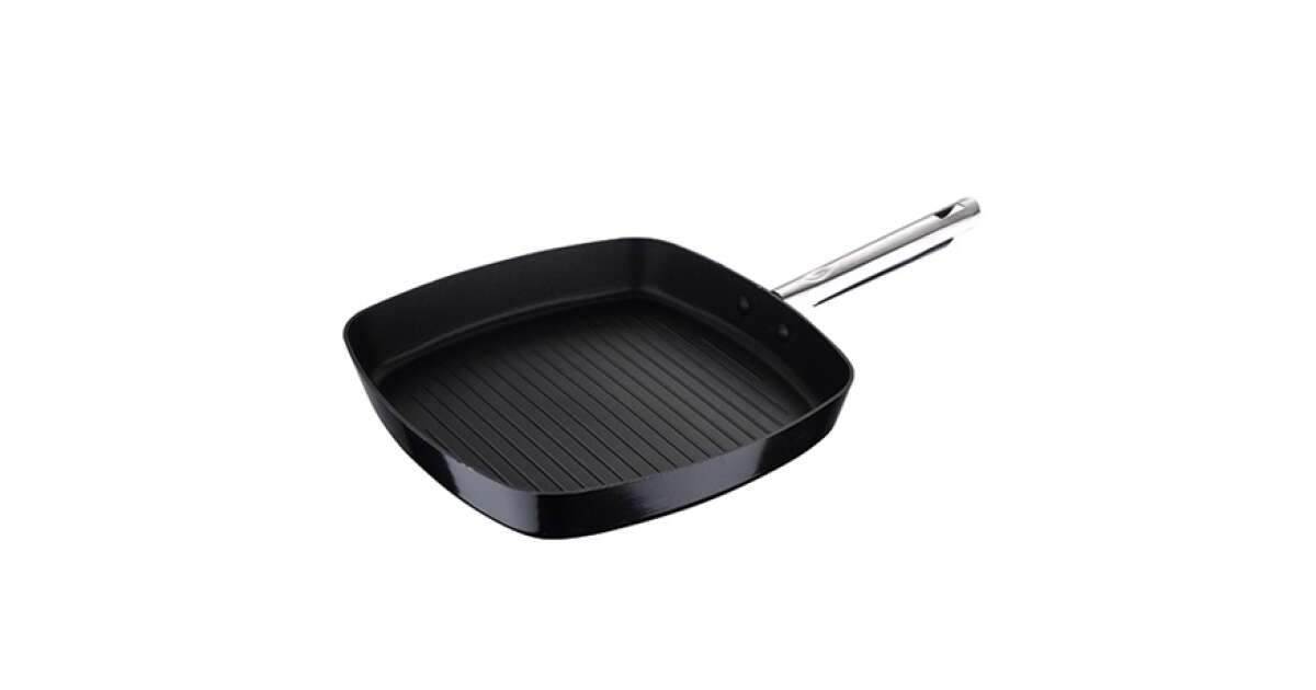 Bergner PIXEL PRO Grill pan 28x28x4,5 cm, with non-stick coating