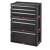 Keter Tool Chest with 6 drawers, black
