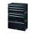Keter Tool Chest with 6 drawers, black