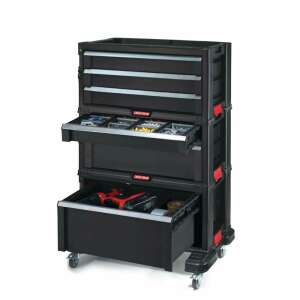 Keter Tool Chest with 6 drawers, black - Tool Cart
