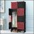 Timeless Tools Plastic Modular Wardrobe, Red-Black 91674631
