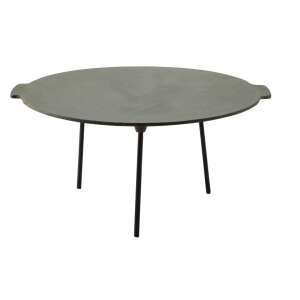 Perfect Home cast iron garden grill disc 45 cm with 3 legs - Griddle
