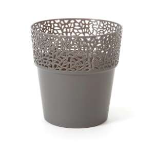 Lamela - Csipkemintás Virágcserép - 13 cm