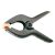 Top Tools 225mm spring clamp, close-up of black plastic clamp