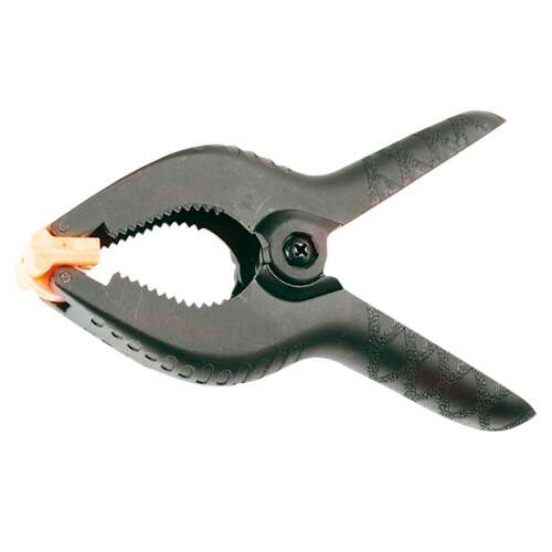 Top Tools 225mm spring clamp, black plastic clamp