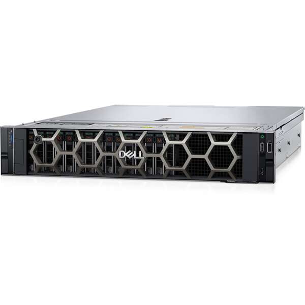 Dell isg szerver - pe r750xs rack (16x2.5"), 1x12c s4310 2.1ghz,...