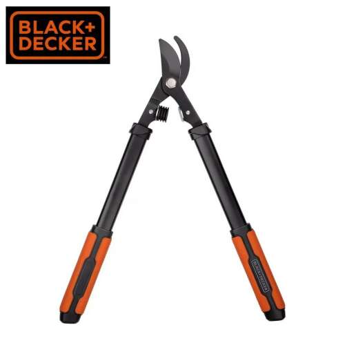 Резачка за клони Black+Decker 53cm, Черна и Оранжева, за рязане на клони до 50,8 mm