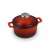 Carl Schmidt Sohn KOCH SYSTEME XANTEN roter emaillierter Gusseisentopf mit Deckel