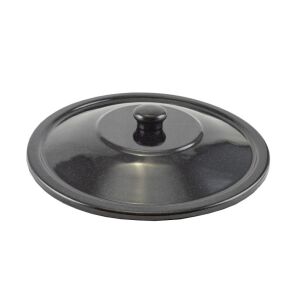 Perfect Home 10L Bogrács Lid, 34cm Enamel Coated Cauldron Cover - Cookware & bakeware