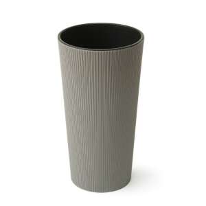 Lamela 874 LILIA ECO JUMPER virágcserép/kaspó + betét vegyes színben, 19 cm, szürke/szary