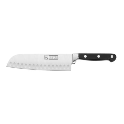 Cutit Santoku Premium, Carl Schmidt Sohn, 15 cm, maner negru, cutie cadou 029715