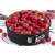 Berlinger Haus Granit Diamond Line 28 cm round springform cake pan with strawberry cake, in a kitchen setting