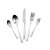 Carl Schmidt Sohn WOLFSBURG 60 piece cutlery set, stainless steel 18/0, modern design, includes spoons, forks, knives, teaspoons, cake forks