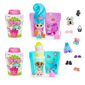 Blume Dolls, ahol a varázslatos kinő, gyűjthető babák, meglepetés babák, növő babák, virágcserép babák, két baba, különböző ruhák, kiegészítők - Játékbaba kiegészítő