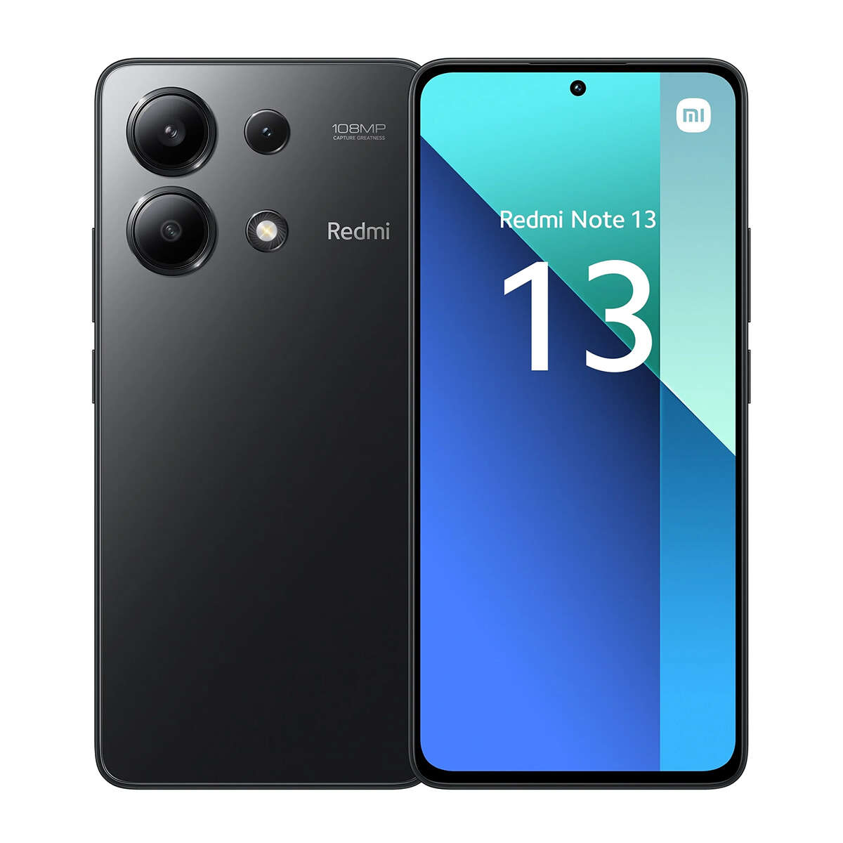 Xiaomi redmi note 13 lte ds 128gb (6gb ram) - fekete + hydrogél fólia