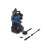 Scheppach HCE 3000 high pressure washer with accessories, 180 bar