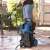 Scheppach HCE 3000 high pressure washer in use, cleaning patio