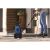 Scheppach HPC 1400 pressure washer cleaning a patio