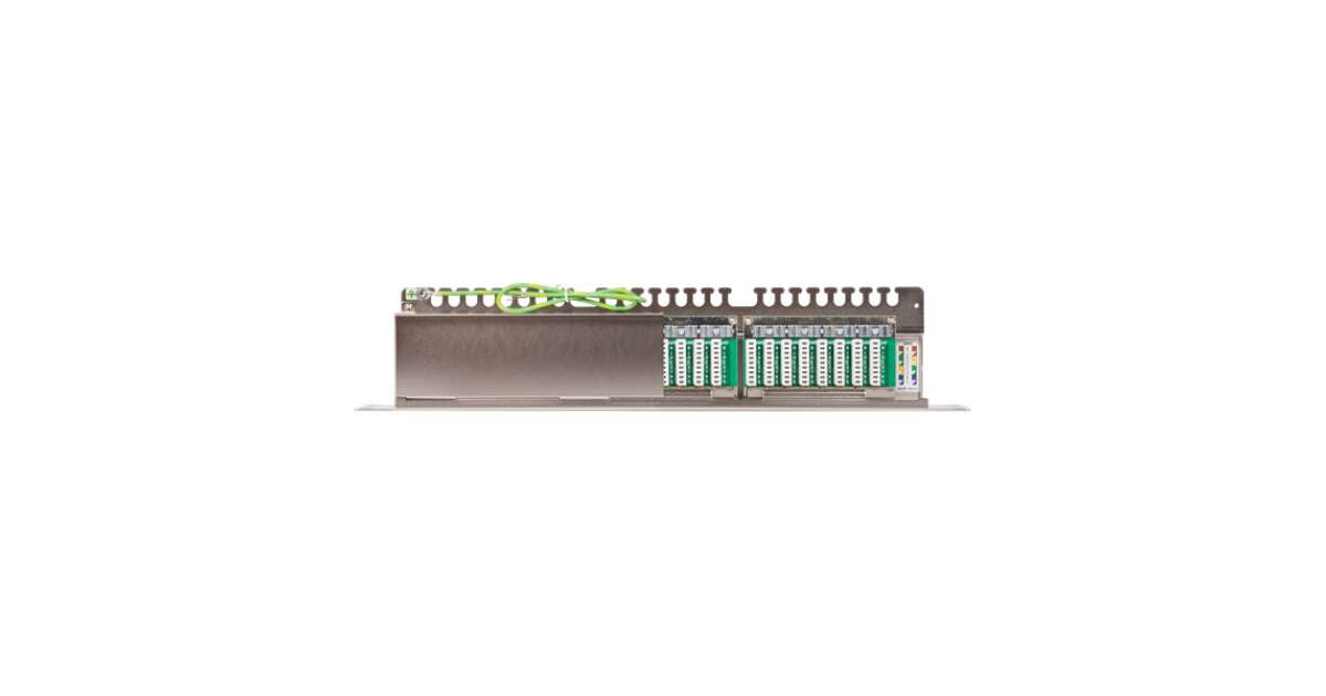 Nikomax Patch Panel Stp Cat5e 24 Portos Szerszámmal Szerelhető 1u Pepitahu 1186