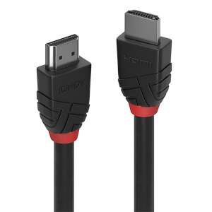 LINDY Kábel HDMI 2.0 High Speed Black Line,  1m 91775215 