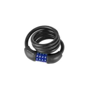 M-Wave fekete számzáras spirál kerékpár lakat a kerékpár biztonságáért - M-Wave