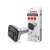 HAMA Bluetooth FM-Transmitter mit Freisprechfunktion, Autoladegerät, MP3-Player, SD-Kartenleser, QC 3.0, PD, silber/schwarz